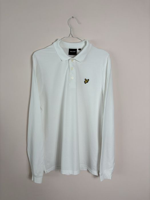 Lyle & Scott поло с дълъг ръкав