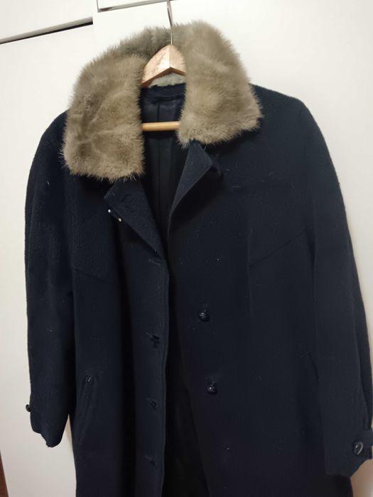 Палто от вълна и кашмир
