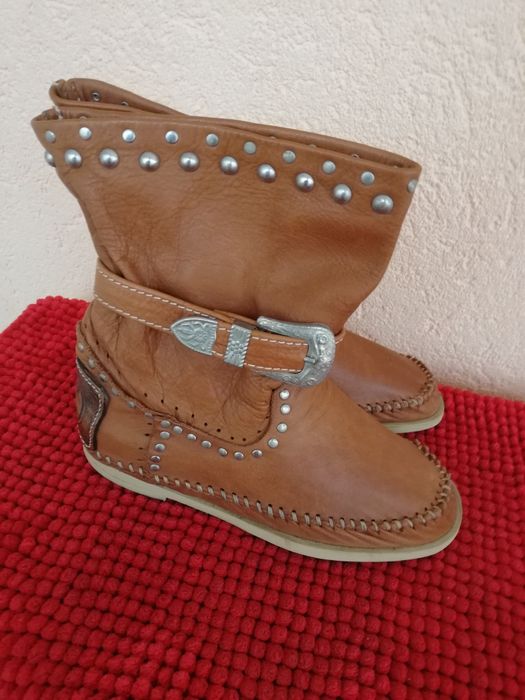 Ghete Hector 38 piele naturala