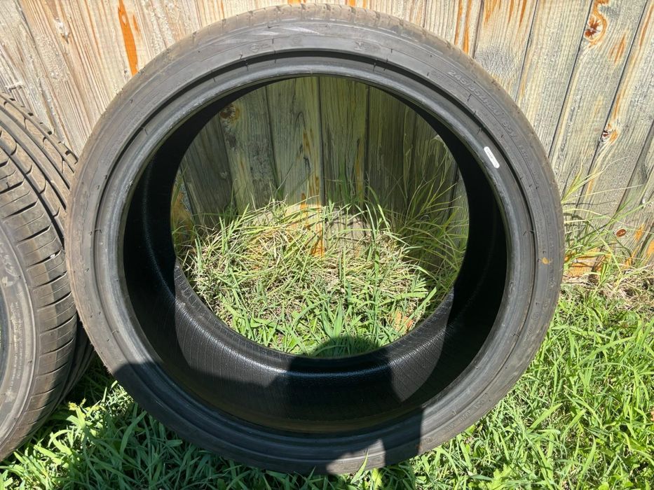 245/35/20 закупени малко преди края на лятото на 2025 г.