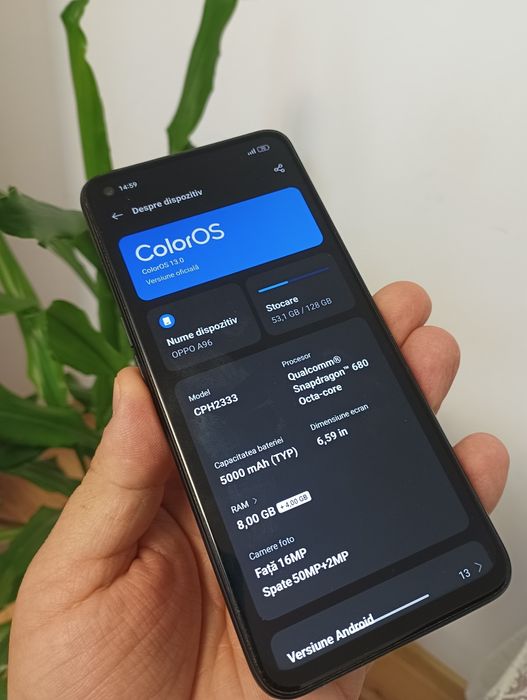OPPO A96._ .128Gb 8Gb dualsim 5000mah