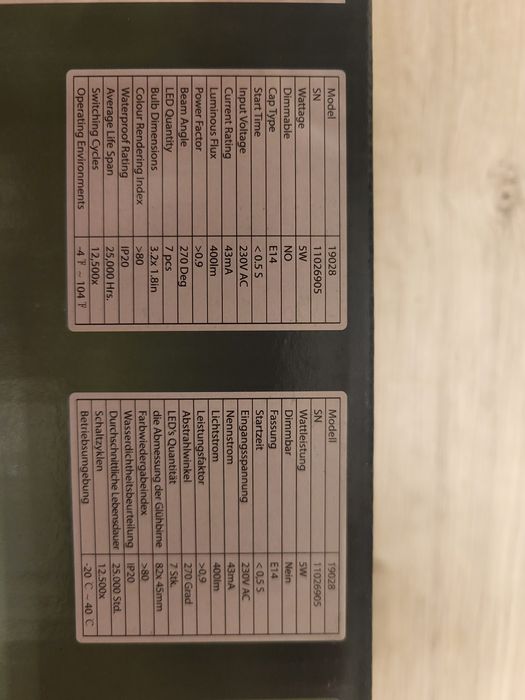 Becuri Led - BIGHOUSE E14-  10 becuri/cutie