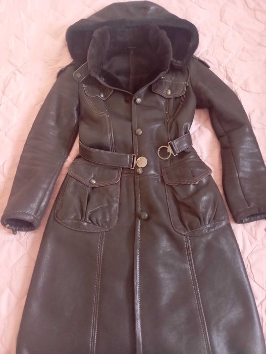 Женская натуральная дубленка