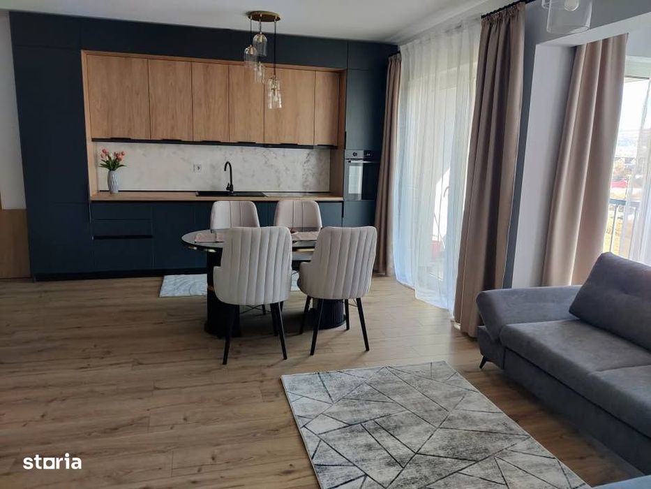 Apartament 2 camere, 57 mp, finisat, Floresti, Spitalul Regional