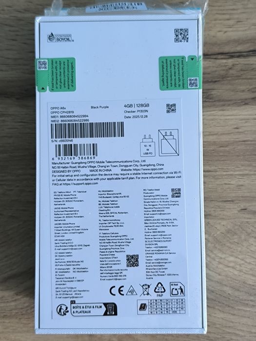 Мобилен телефон-OPPO A6x +Power bank