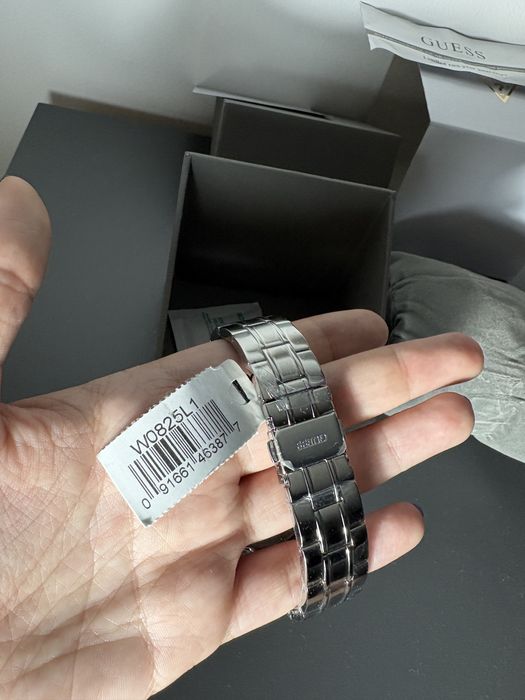 Ceas Guess Broadway, silver, nou