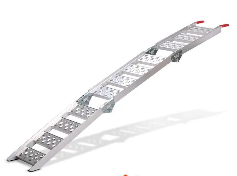 Set stander moto + rampă aluminiu pliabilă Constands Easy-Plus (340 kg)
