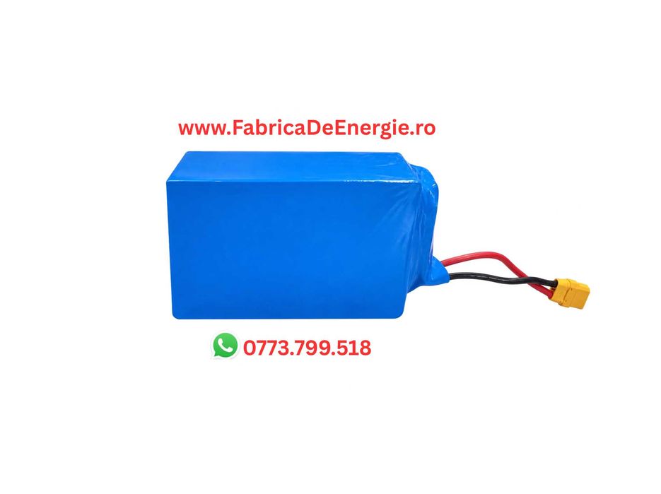 Baterie Li-Ion, litiu ion scuter, 48V, 21 Ah (reali), cu factura si garantie, bms inclus. demaraj foarte mare