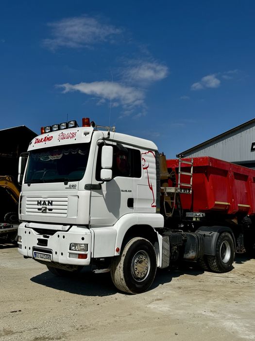 Cap tractor MAN TGA 430 kit basculare