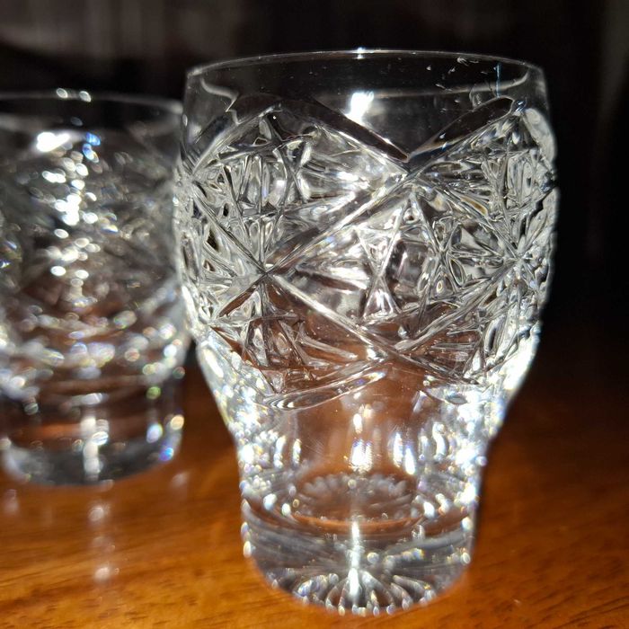 советские хрустальные рюмки, стопки