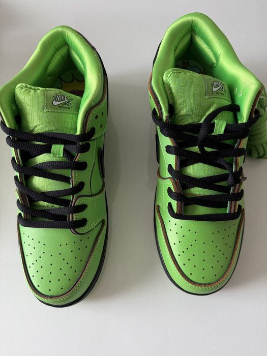 Nike SB Dunk Low - The Powerpuff Girls Buttercup