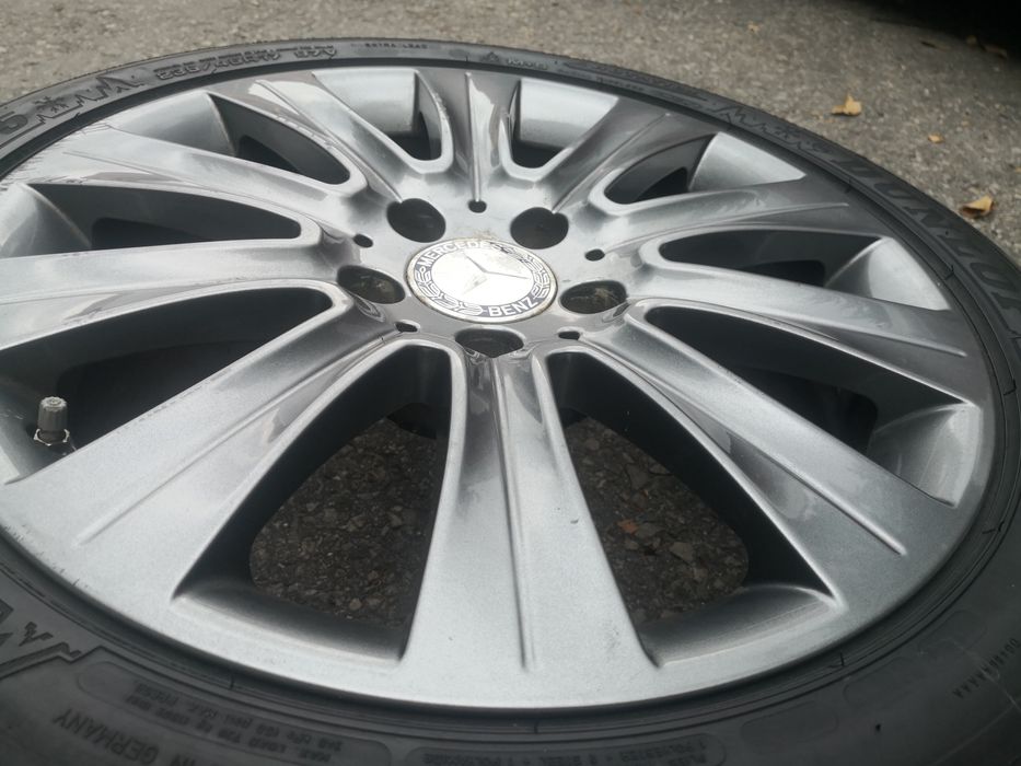 5х112 мерцедес Mercedes 5x112 17 цола оригинални джанти с датчици