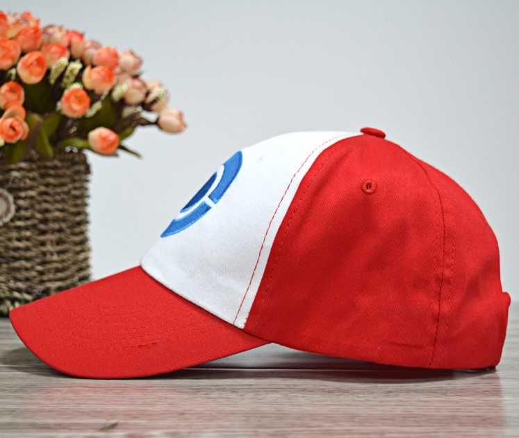 Sapca Ash Ketchum Pokemon Black & White