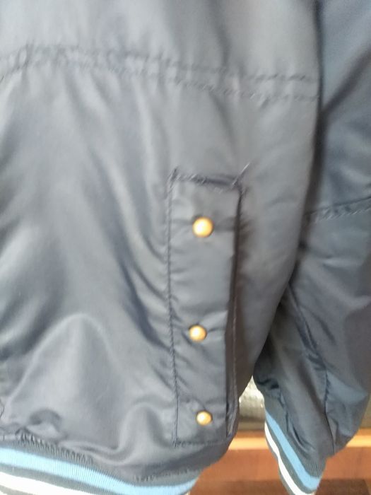 Мъжко яке с две лица с качулка