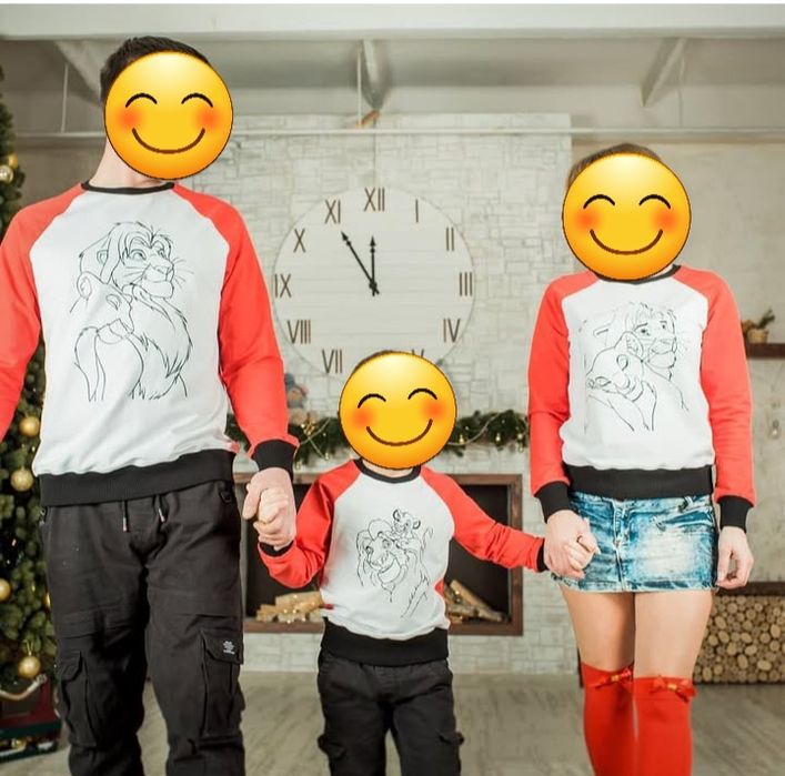 Новогодние свитшоты для фоосессии