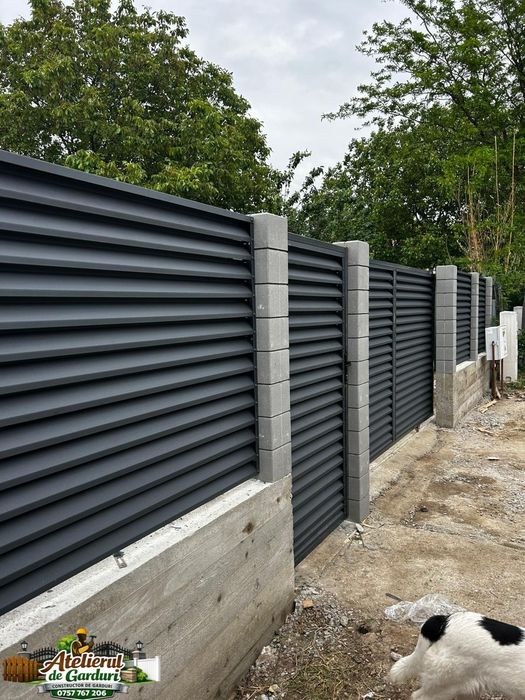Construim porți la comanda clientului ne deplasăm în toată țara porți din șipcă metalică porți din lamele porți din tablă cutată orice model de