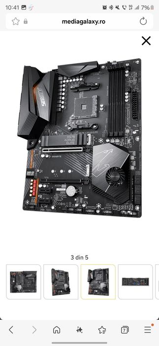 Placa de baza GIGABYTE AORUS X570 Elite