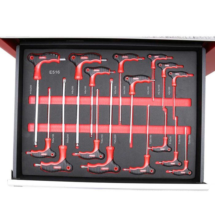 Dulap scule mecanic 245 piese 7 sertare Breckner Tubulare Clicheti Torx 1950 RON Nou