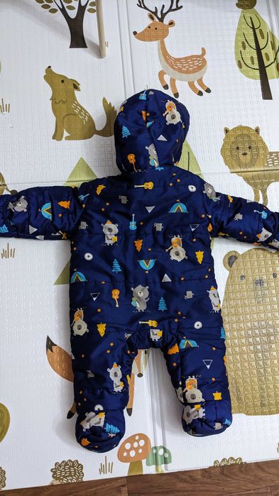 Демисезонный комбинезон 62-68