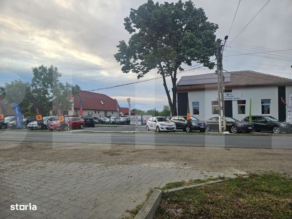 Spatiu comercial de inchiriat – Fantanele, pozitie centrala, la drum