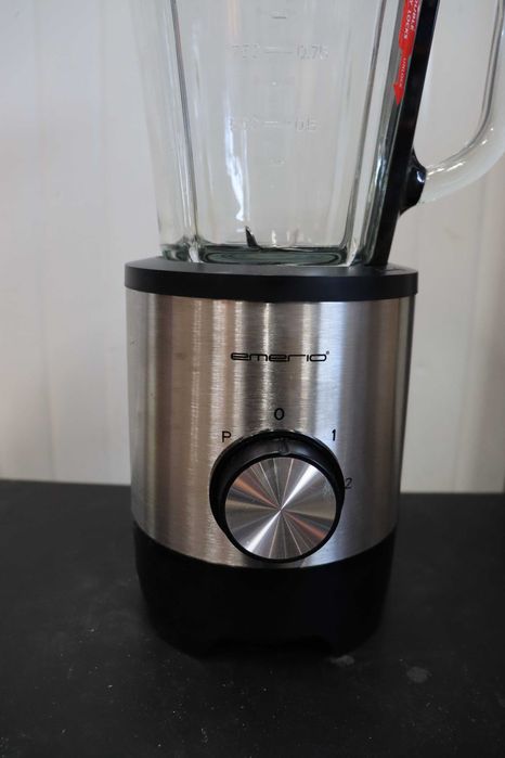 Блендер EMERIO, 1,5L стъклен контейнер, функция за раздробяване на лед