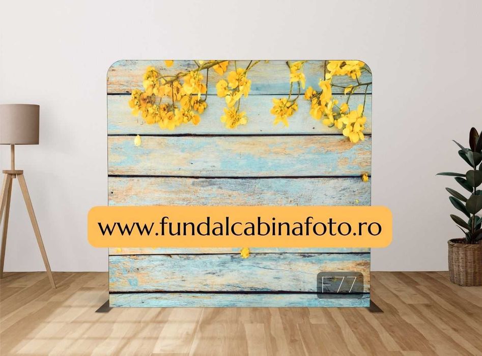 Fundal Cabina Foto Premium Dublu Printat