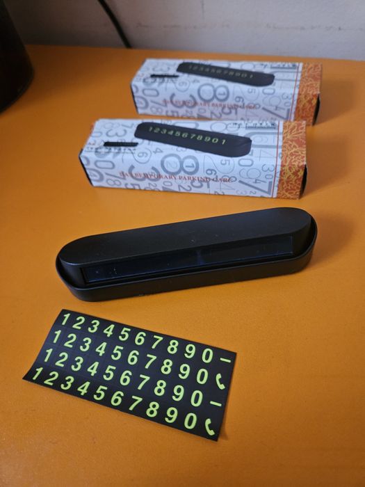 Set 2 suport auto numar telefon