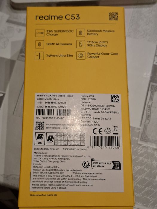 Телефон Realme C53