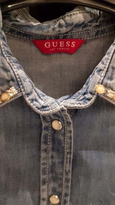 Cămașă Guess denim