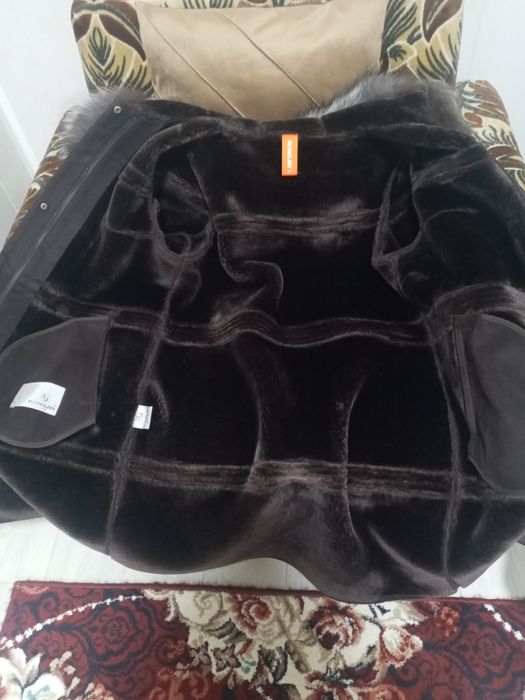 Дублёнка с натуральным мехом