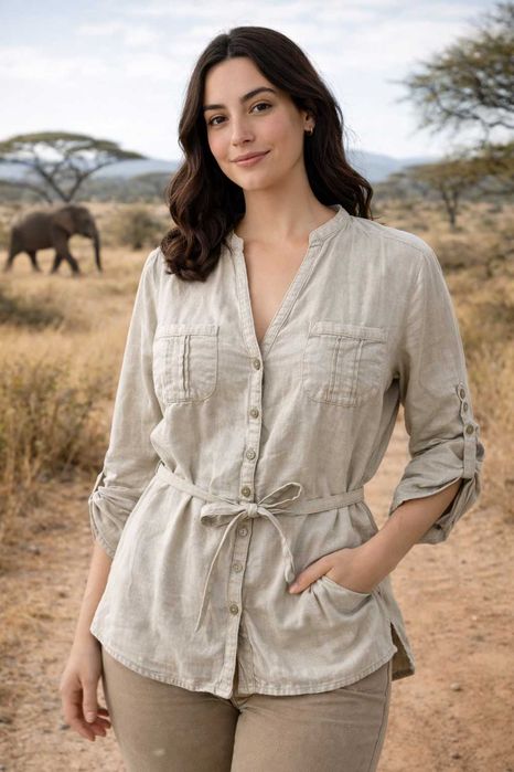 Sacou din in made in Italy