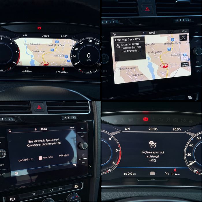 Volkswagen Golf 7 Highline 2017 2.0 TDI 150 cp / 174.000 km / Bord digital / Distronic / CarPlay