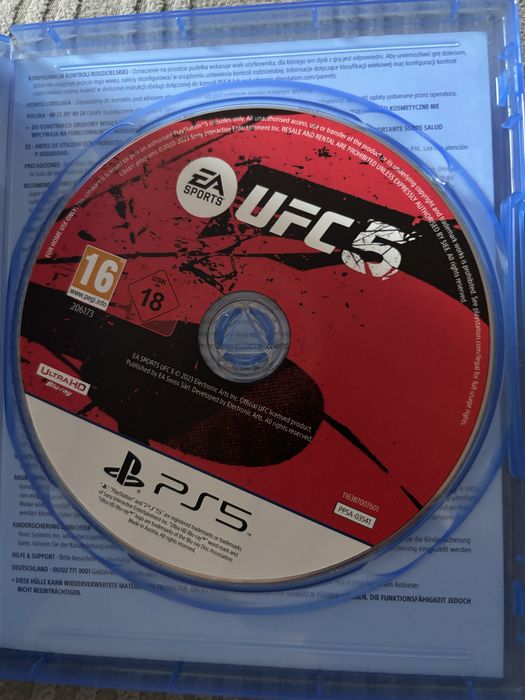 Продам UfC 5 на пс 5