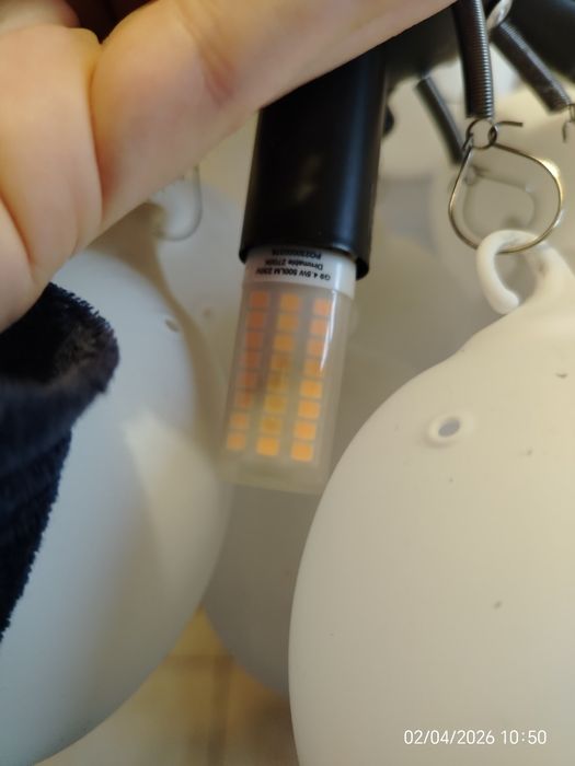 Lustră modernă QAZQA Atomic - 3 becuri G9 incluse