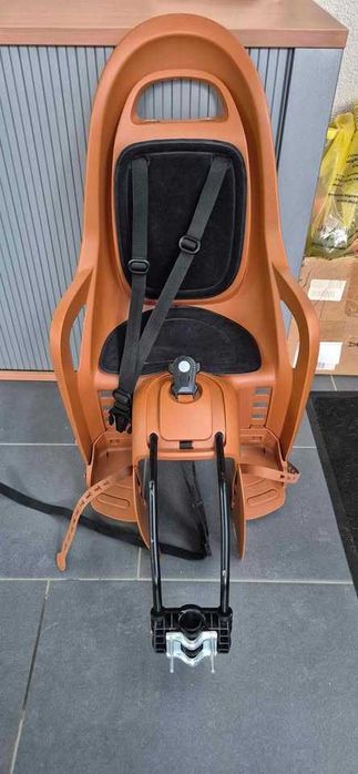 Scaun Copil Cadru Spate Bicicletă Groovy Maro Caramel / Negru