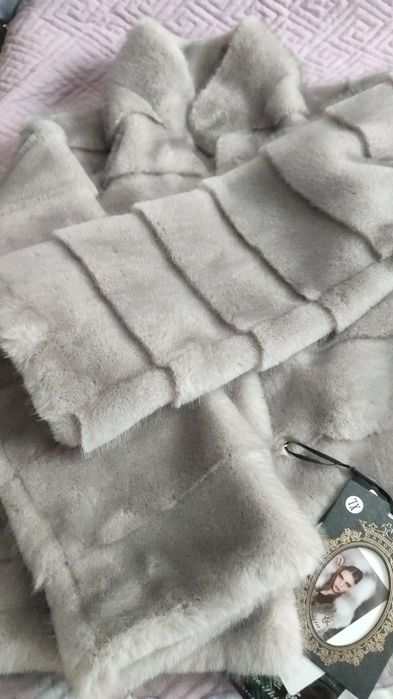 ЭКО шуба иммитация норки. Новый