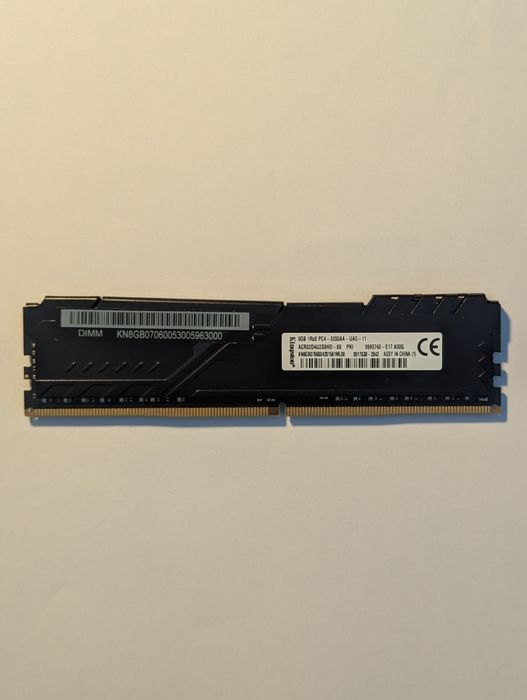 Memorie RAM Kingston Hyperx Fury ddr4 8GB 3200MHz
