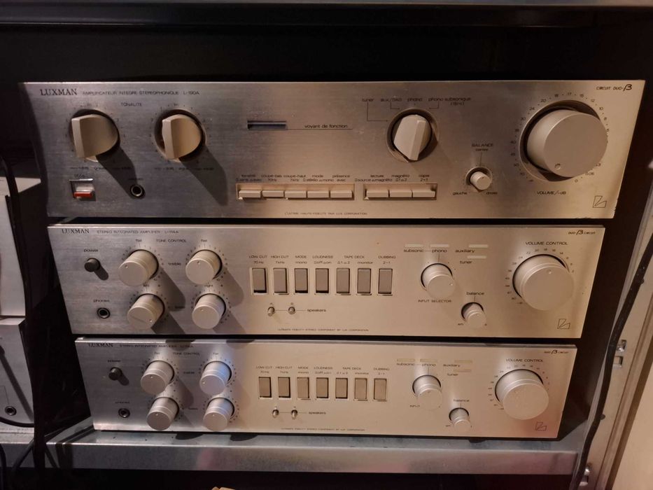 boxe celestion ditton 3 kef q7 amplificator luxman lv 111 l 405