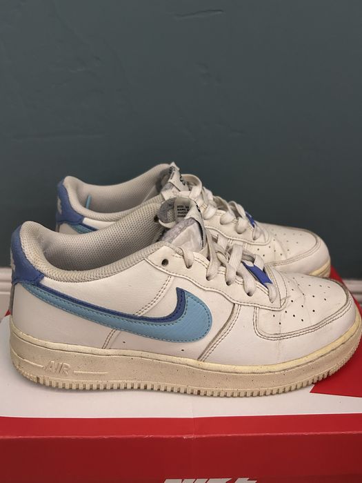 Nike Air Force 1 LV8 82 (Sail/Blue Chill-Medium Blue).