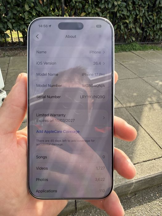 Iphone 17 pro 256 Gb nou