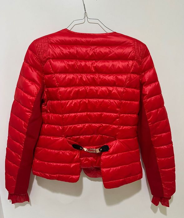 Дамско тънко яке с пух