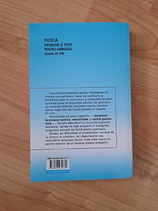 Fizica: probleme si teste pentru gimnaziu - Florin Macesan
