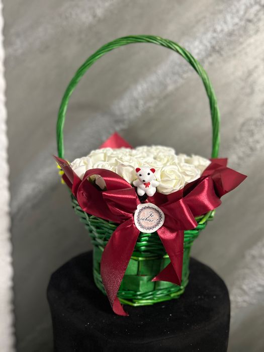 Buchete flori de săpun