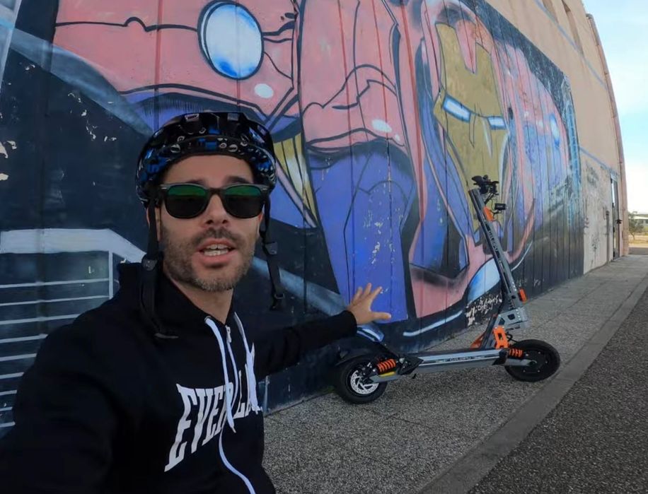 Электросамокат MINI TANK S7 | 2400W полный привод 75 км/ч внедорожник