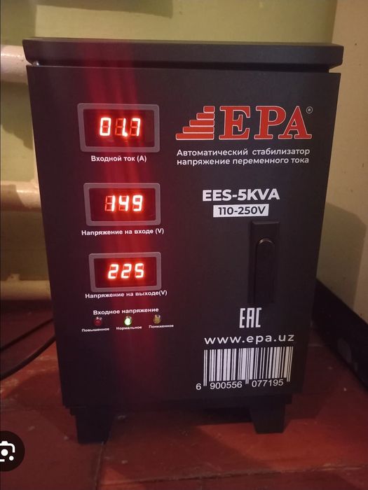 Стабилизатор напряжения Эпа (EPA), AIWA Япония (3кВА - 5кВА)