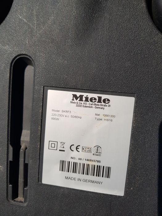 Miele doua aspiratoare fara sac Blizzard CX1 Blue, PowerLine