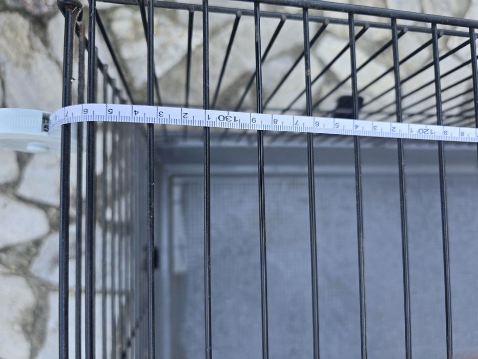 Голяма клетка за зайци, малки кученца, морски свинчета. Размер 140/70