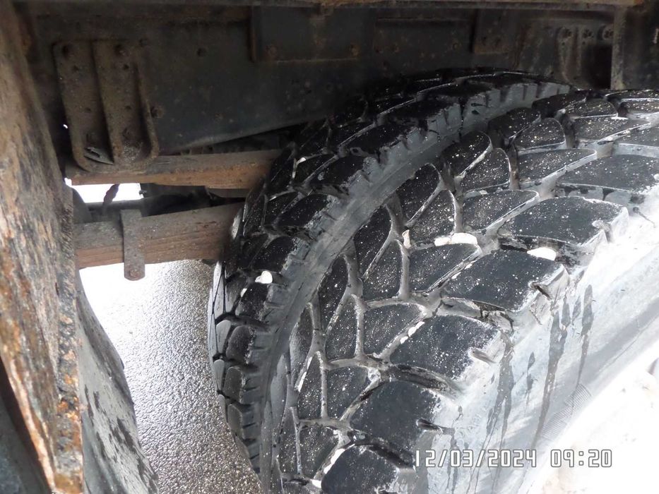 Mercedes-Benz 1838 4x4 Самосвал с кран HIAB 125-3