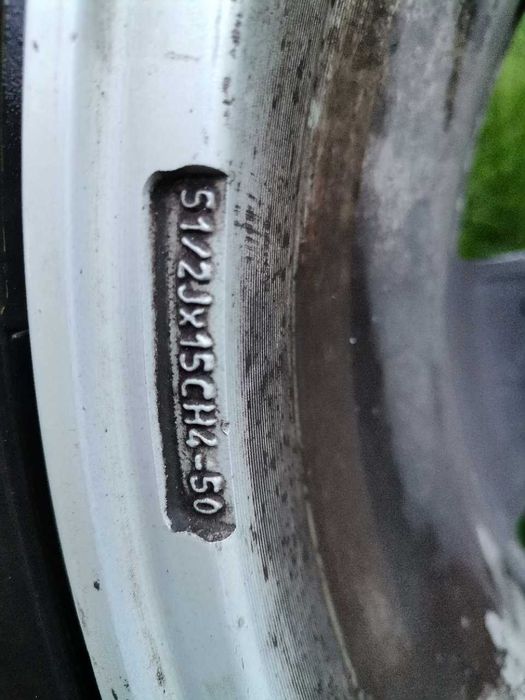 Jante originale Nissan R15 + cadou anvelope de vara 175/65/R15 (set)