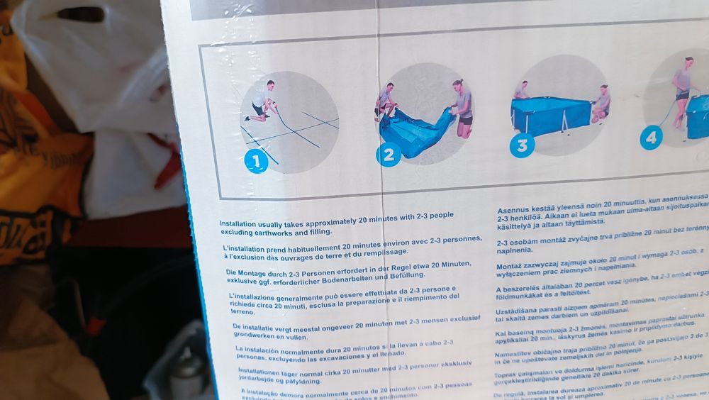 Piscină Bestway supraterana